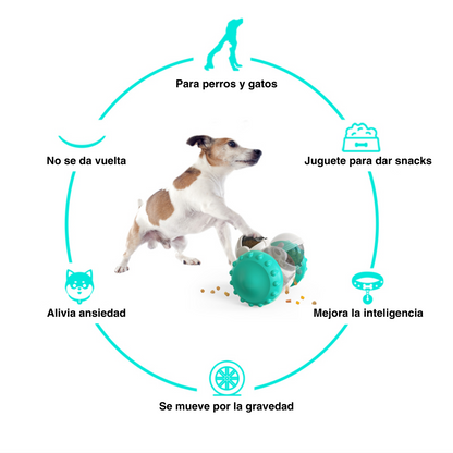 Juguete Perro Dispensador de Alimento