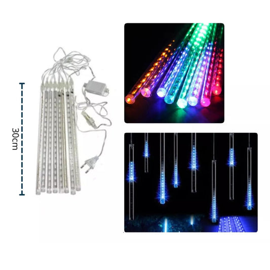 LUZ LED METEORO MULTICOLOR 30 CM