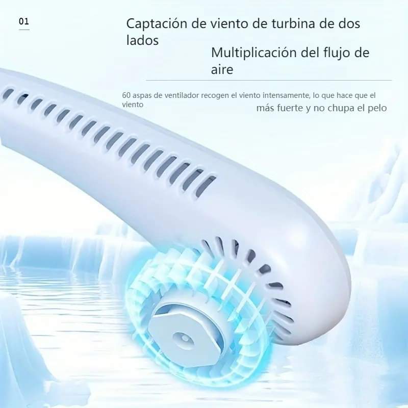 Ventilador De Cuello Portátil